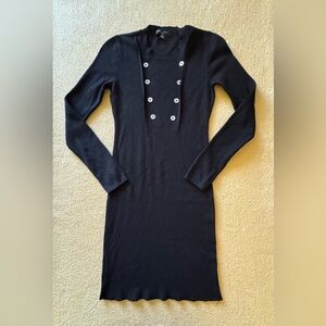 Romeo & Juliet Couture Black Long Sleeve Dress